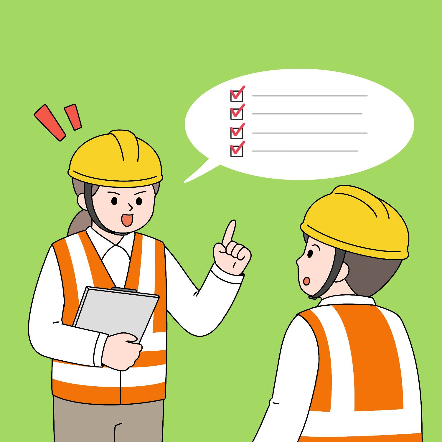 규정 준수 태도 이미지